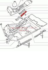 DÖŞEME-VİTES KONSULU TUTUCU SACI 51 Lada Vega