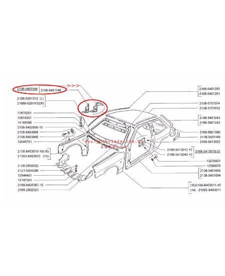 BENZİN-GİRİŞ BORU İÇ SACI 48