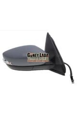 AYNA,Dış Dikiz R Sağ Elektrikli Isıtmalı Sinyalli [Skoda Fabia 2015 =>] LECOY