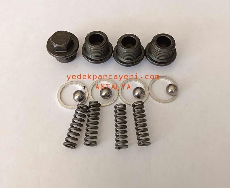 ŞANZ-VİTES ÇATAL MİLİ KİLİT SOMUNU YAYI BİLYASI TKM 4 ADET 48 51 Lada Samara Vega