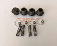 ŞANZ-VİTES ÇATAL MİLİ KİLİT SOMUNU YAYI BİLYASI TKM 4 ADET 48 51 Lada Samara Vega