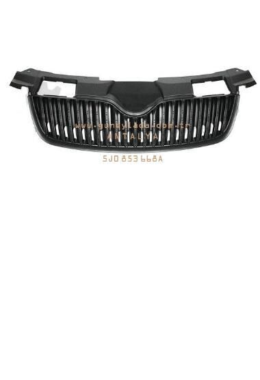 PANJUR ÖN KOMPLE Izgara + Krom Çıta [Skoda Fabia, Roomster 07-10]