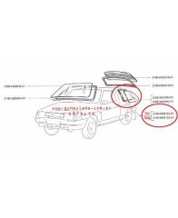 SPORT CAM LASTİĞİ-YAN CAM SOL 48sp Lada Samara