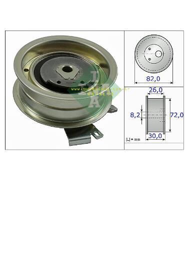 EKSANTİRİK,TRİGER GERGİ RULMANI  [Volswagen 1.6] 13O