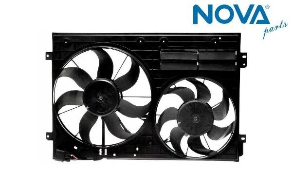 Volkswagen Golf - Fan Motorları & Dual Çerçeve (150W 300W) (Otomatik) - [Skoda Octavia; Volkswagen Passat; Seat Toledo, Leon] - 1TD121203B