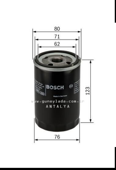 YAĞ FİLTRESİ   [Skoda Octavia AKL,BFQ,AZL,BGU,BSE,AEH,AGN,AGU]