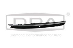 Volkswagen Golf - Tampon Izgarası Alt Sağ (Krom) 17-20 - 5G0854662F