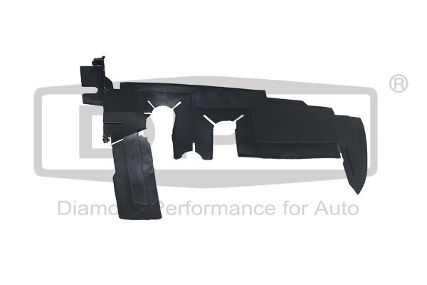 Skoda Octavia - Radyatör Havalandırma Plastiği Sağ 04-13 - [Skoda Superb] - 1Z0121284B