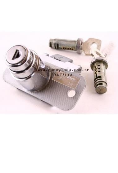 KAPORTA-BAGAJ KİLİDİ+FİŞEK KROM 48 Lada Samara