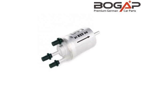 Seat Leon - Benzin Filtresi (4 Bar) 1.4 16V-1.6 BGU-BSE-BUD-CGGA-CGGB - [Audi A3; Skoda Fabia, Octavia] - 6Q0201051J
