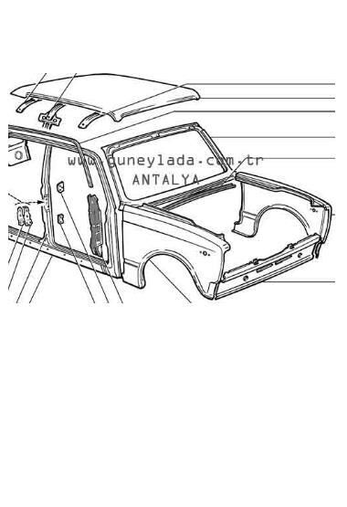 KAPORTA-KAPI MENTEŞE DİREĞİ ÖN SOL   47