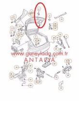 BAGAJ KAPAĞI [Skoda Fabia HB,00-08]  13F