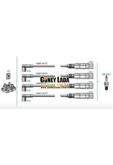 BUJİ KABLOSU TK. [Skoda Octavia 1.6,AKL,AEH,AGN,APF]  13