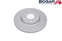 Volkswagen Polo - Fren Diski Ön (Takım 2 Adet) (Geomet Tip) - [Seat Ibiza, Skoda Fabia, Volkswagen T-Roc] - 2Q0615301H