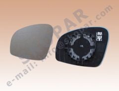 Skoda Fabia - Ayna Camı Dış Dikiz Sağ (Elektrikli) 07-15 - [Skoda Roomster] - 5J0857522M