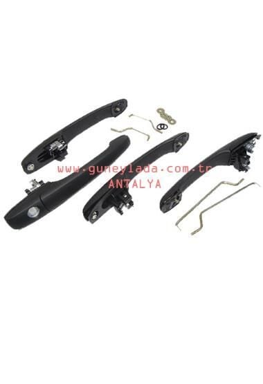 KAPI-DIŞ AÇMA KOLU ÖN+ARKA SAĞ+SOL BMW TİP SİYAH 48 Lada Samara