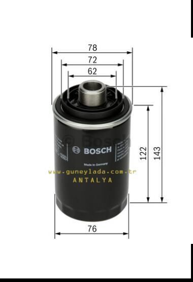 YAĞ FİLTRESİ [Skoda Octavia BZB,CDAA,CCZA,CDAB] 06J115403Q