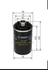 YAĞ FİLTRESİ [Skoda Octavia BZB,CDAA,CCZA,CDAB] 06J115403Q