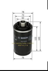 YAĞ FİLTRESİ [Skoda Octavia BZB,CDAA,CCZA,CDAB] 06J115403Q