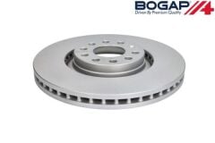 Audi A4 - Fren Diski Ön (Takım 2 Adet) (Geomet Tip) - [Audi A6] - 8E0615301AD