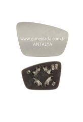 AYNA CAMI,Dış Dikiz R-Sağ [Skoda Fabia 15 =>,Rapid 13 =>] 13