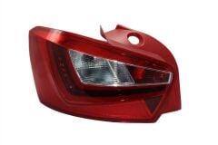 Seat Ibiza - Stop Lambası Sol (Kırmızı Plastik 5 Fişli Led) - 13-15 - 6J4945095J