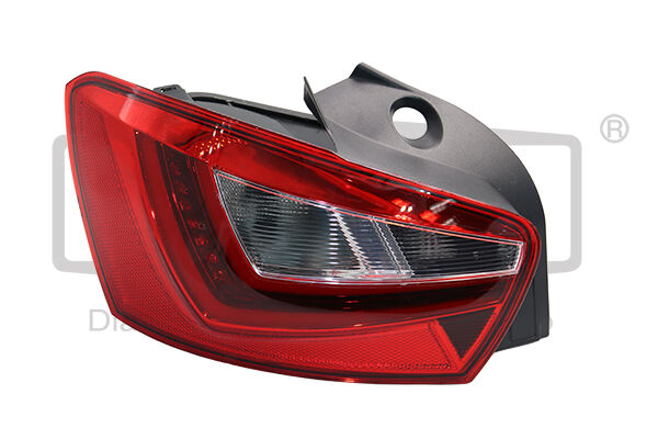 Seat Ibiza - Stop Lambası Sol (Siyah Plastik 5 Fişli Led) - 13-17 - 6J4945095L