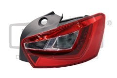 Seat Ibiza - Stop Lambası Sağ (Siyah Plastik 5 Fişli Led) - 13-17 - 6J4945096L