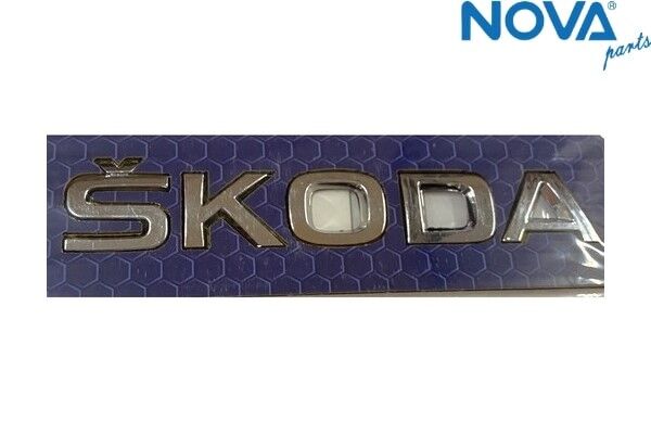 Skoda - Yazı Skoda - [Skoda Octavia; Skoda Superb; Skoda Yeti; Skoda Fabia; Skoda Roomster; Skoda Karoq; Skoda Kodiaq] - 5JA853687