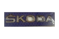 Skoda - Yazı Skoda - [Skoda Octavia; Skoda Superb; Skoda Yeti; Skoda Fabia; Skoda Roomster; Skoda Karoq; Skoda Kodiaq] - 5JA853687