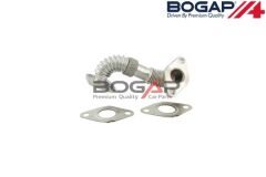 Audi A4 - EGR BORUSU (Otomatik Vites) 1.9 TDI AVF-AVB-AWX - [Audi A6; Volkswagen Passat; Skoda Superb] - 028131521AD
