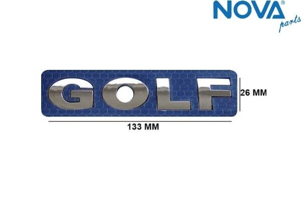 Volkswagen Golf - Yazı Golf 98-09 - 1J6853687739
