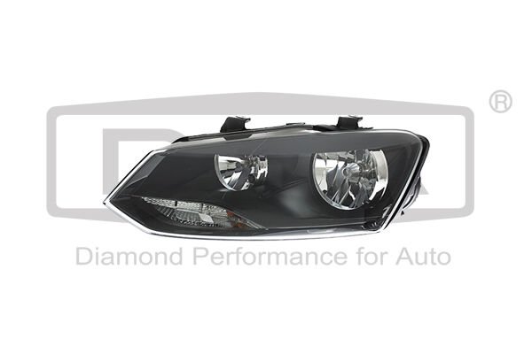 Volkswagen Polo - Far Komple Sol (Siyah) - 15+ - 6R1941007G