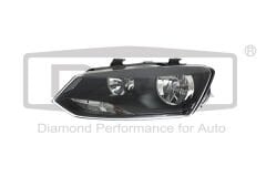 Volkswagen Polo - Far Komple Sol (Siyah) - 15+ - 6R1941007G