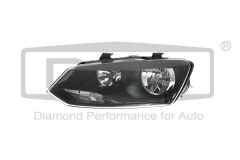 Volkswagen Polo - Far Komple Sol (Siyah) - 15+ - 6R1941007G