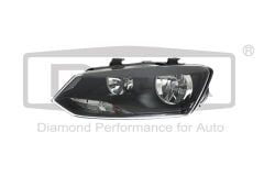 Volkswagen Polo - Far Komple Sol (Siyah) - 15+ - 6R1941007G