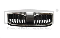 PANJUR ÖN KOMPLE Izgara + Krom Çıta  [Octavia 2018-2021]