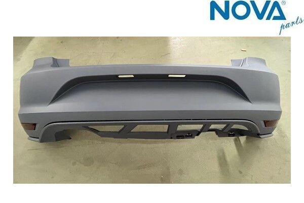 Volkswagen Polo - Arka Tampon Reflektör Spoiler Çeki Kapak - 10-13 - 6R6807421BD