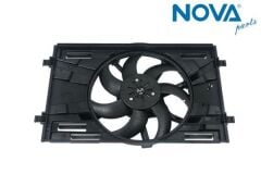 Volkswagen Golf - Fan Motoru & Çerçevesi (Set) (Brose Typ) (Brose Tip) 1.4 CZCA-CZEA-CZDA - [Volkswagen Passat, Touareg; Skoda Superb; Seat Leon] - 5Q0121203CC