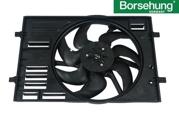 Volkswagen Golf - Fan Motoru & Çerçevesi (Set) (Brose Tip) 1.4 CXSA-CHPA-CZDA-CZCA-CPTA - [Volkswagen Passat, Touareg; Skoda Superb; Seat Leon] - 5Q0121203CL