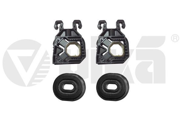 Audi A3 - Radyatör Takozu Alt & Üst (4 Adet) - [Skoda Fabia, Octavia, Yeti; Volkswagen Golf; Seat Leon] - 5Q0121367D