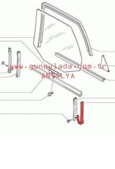 KAPI-CAM KIZAĞI ARKA SAĞ 51