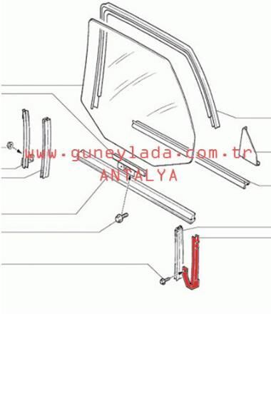KAPI-CAM KIZAĞI ARKA SOL 51