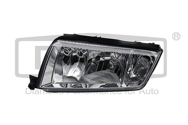 Skoda Fabia - Far Komple Sol (Gümüş Motorlu) - 00-08 - 6Y1941015HM