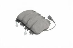 Audi A3 - FREN BALATASI ÖN (Büyük Tip) E-Mark - [Audi Q3; Volkswagen Golf, Passat, Tiguan; Seat Leon] - 8V0698151C