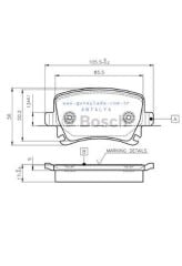 FREN BALATASI TAKIM ARKA [Skoda Octavia 04-13,SuperB]