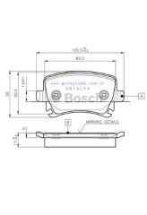 FREN BALATASI TAKIM ARKA [Skoda Octavia 04-13,SuperB]