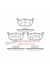 FREN BALATASI TAKIM ÖN [Skoda Octavia 13-17,Volkswagen Golf7]  1