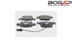 Audi A4 - Fren Balatası Ön (Kablolu) E-Mark - 16+ - [Audi A5] - 8W0698151Q