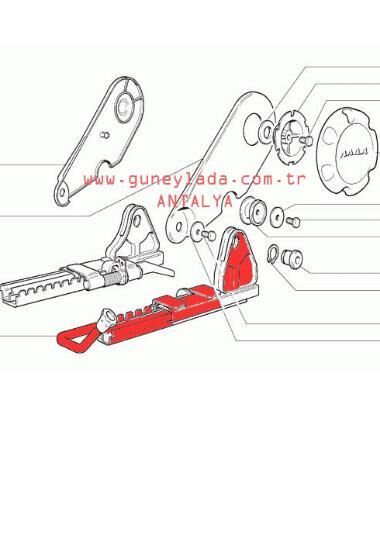 KOLTUK KIZAĞI ÖN DIŞ SAĞ 51 Lada Vega